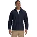 Harriton Mens Full-Zip Fleece - Dark/All
