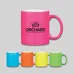 11 Oz. Neon Mug With C-Handle