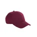 Big Accessories 6-Panel Brushed Twill Structured Cap - Dark/All