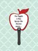 Apple Hand Fan