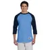 Champion Tagless Raglan Baseball Jersey - Dark/All