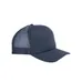 Big Accessories 5-Panel Trucker Cap - Dark/All