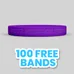 Custom Embossed Silicone Wristbands