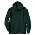 Hanes 10 oz 90/10 Ultimate Cotton Printpro Full Zip Hood - Dark/Color