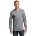 Port and Company Long Sleeve Essential T-Shirt - Light/Heather