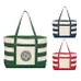 Cotton Canvas Nautical Tote Bag-BG