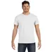 Hanes 4.5 oz. 100% Ringspun Cotton Nano T-Shirt with Pocket - White/Neutral
