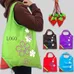 Folding Strawberry Tote Bag 