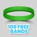 Custom Embossed Wristbands          