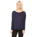Bella Canvas Ladies' Flowy Long-Sleeve T-Shirt with 2x1 Sleeves