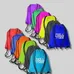 Drawstring Polyester Backpack with Triangular Corners