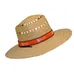 Country Western Hat with Woven Band