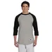 Champion Tagless Raglan Baseball Jersey - Dark/All