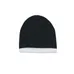 Knit Beanie with Stripe