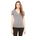 Bella Ladies' 4.2 oz. Jersey Deep V-Neck T-Shirt - Dark/All