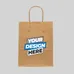 Paper Shopping Bags with Twisted Handle 