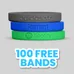 Custom Debossed Wristbands                 
