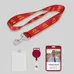 Nylon 1 inch Lanyard-A