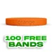 Custom Debossed Wristbands