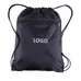Drawstring Bags with Front Zipper Pocket - BG