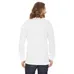 American Apparel Unisex Fine Jersey Long Sleeve T-Shirt - White/Neutral