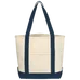 Budget Custom Small Heavy Cotton Canvas Boat Tote Bag