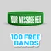 1 inch Printed Wristband       