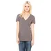 Bella Ladies' 4.2 oz. Jersey Deep V-Neck T-Shirt - Dark/All