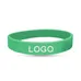 1/2 inch Color Filled Debossed Wristband     