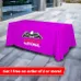 Custom Rectangle Table Covers - Full Color
