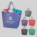NON-WOVEN CROSSHATCHED TOTE BAG