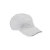 Big Accessories 6-Panel Unstructured Sandwich Cap - Dark/All