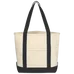 Budget Custom Small Heavy Cotton Canvas Boat Tote Bag