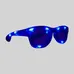Blue LED Retro Sunglasses