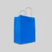 Customized Square Bottom White Paper Tote Bag 