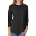 Next Level Unisex Triblend 3/4 Sleeve Raglan Tee - Dark/All