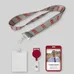 Polyester 1 inch Lanyard