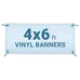 Vinyl Banner 4' x 6'