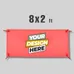 8′ X 2′ Vinyl Banner