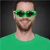 LED Green Sunglasses 