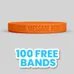 Custom Debossed Wristbands                                        