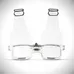 LED Bottle Eyeglasses 