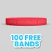 Custom Embossed Wristbands 