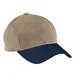 Port Authority Two-Tone Brushed Twill Cap - Dark/All