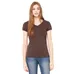 Bella Women's V-Neck Jersey T-Shirt - Dark/Colors