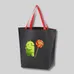 Budget Custom Non-Woven Leather Look Tote Bag