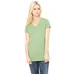 Bella Women's V-Neck Jersey T-Shirt - Dark/Colors