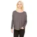 Bella Canvas Ladies' Flowy Long-Sleeve T-Shirt with 2x1 Sleeves