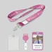 1 inch Price Saver Lanyard with Bull Dog Clip-A