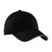 Port Authority Signature Sandwich Bill Cap with Striped Closure